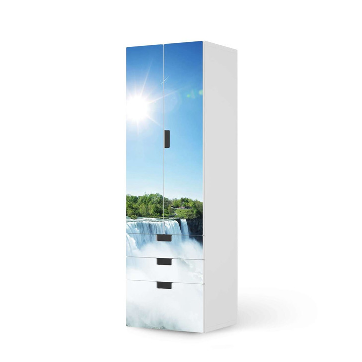 Klebefolie IKEA Stuva / Malad - 3 Schubladen und 2 grosse Türen - Niagara Falls - CR111840