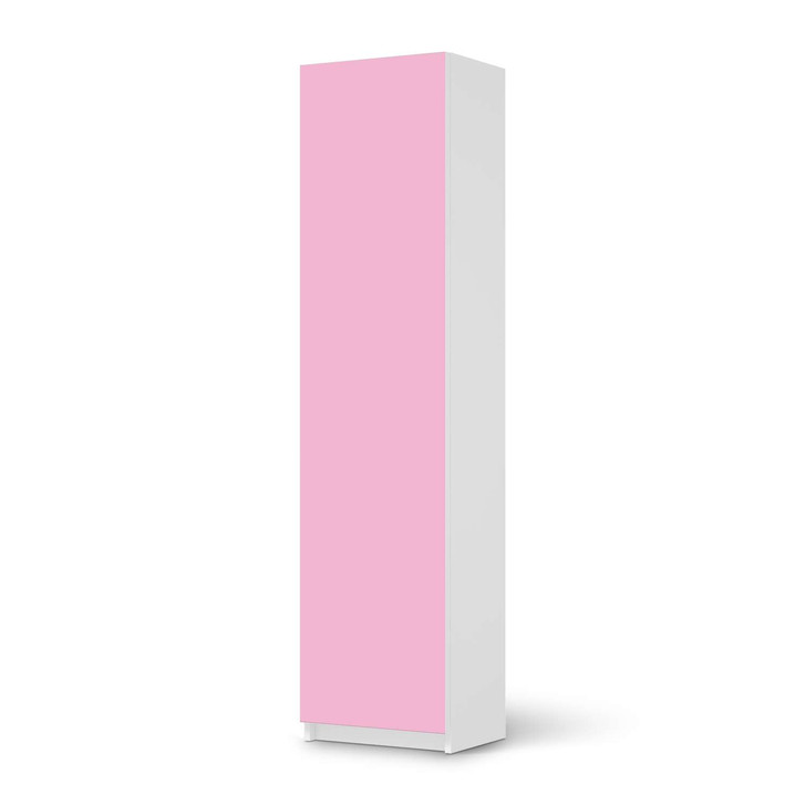 Möbelfolie IKEA Pax Schrank 201cm Höhe - 1 Tür - Pink Light - CR116741