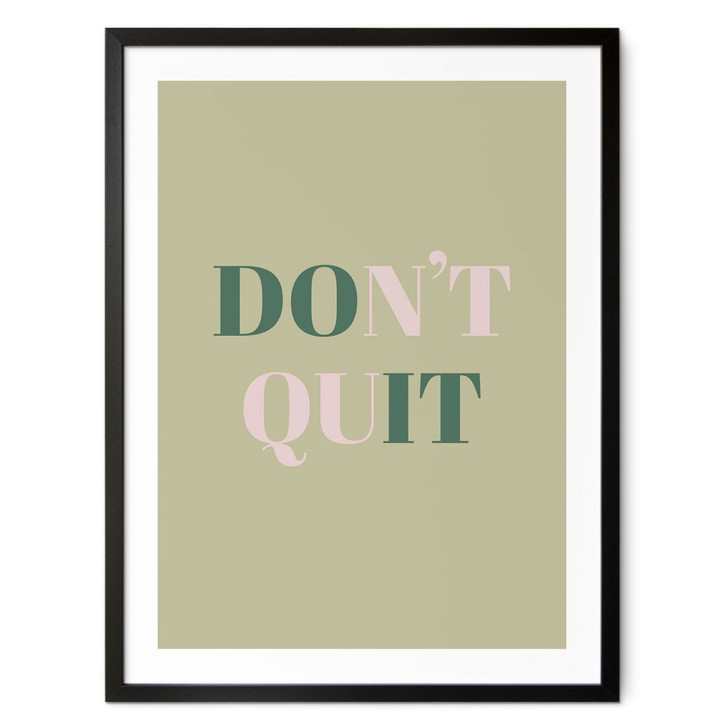 Poster Don't Quit Do it - WA427861