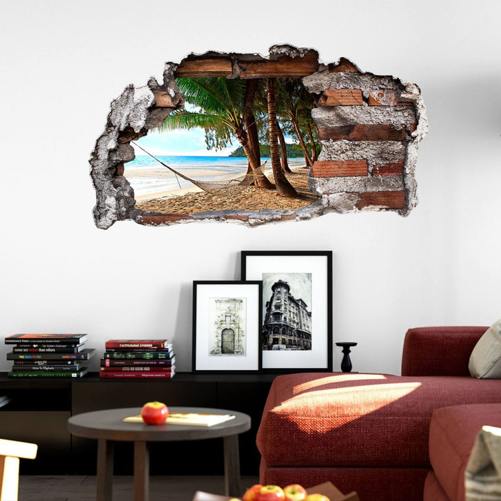 3D Wandtattoo Hängematte - WA100302