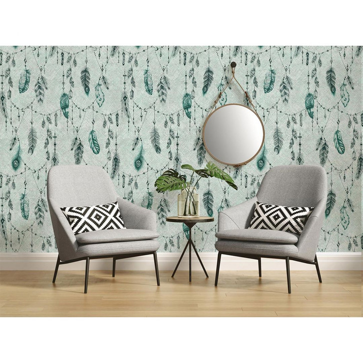 Fototapete Atelier 47 Boho Feather mit Federn - Architects Paper  - WA294663