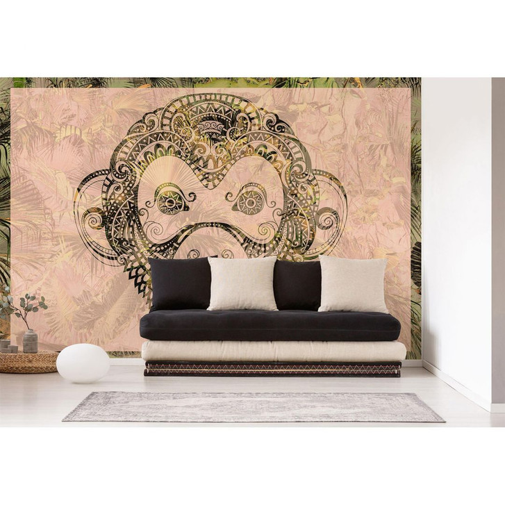 Fototapete Atelier 47 Monkey Pattern Tiere - Architects Paper - WA294820