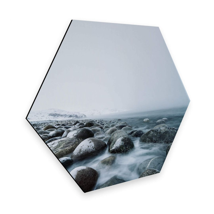 Hexagon - Alu-Dibond - Gezeiten - WA262693