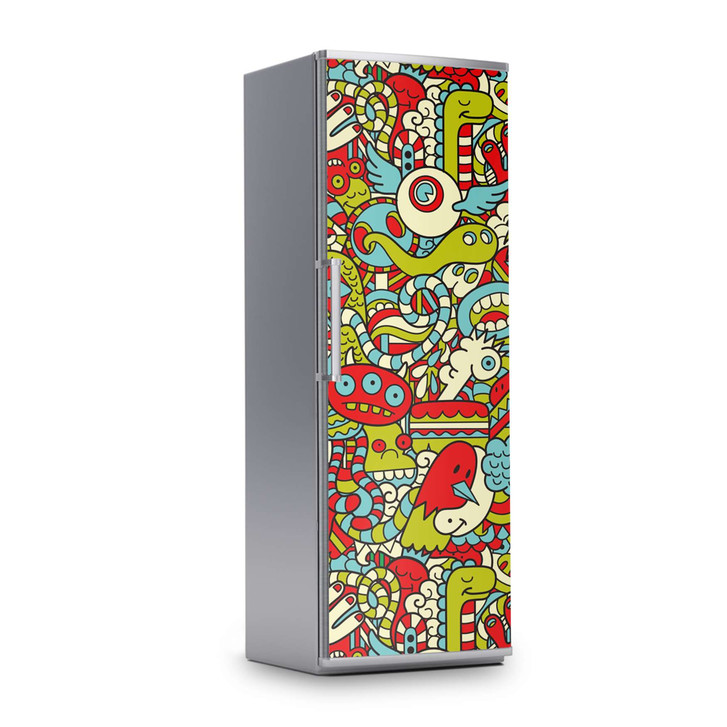 Kühlschrankfolie 60x180cm - Monster Doodle - CR113128