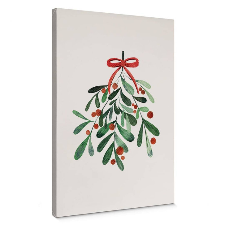 Leinwandbild Weihnachtlicher Mistelzweig - Kristina - WA402519