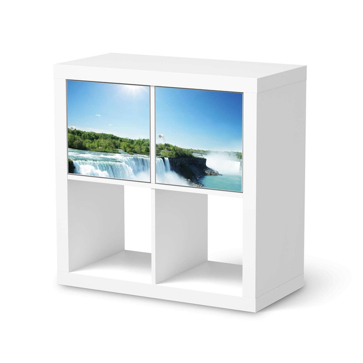 Möbel Klebefolie IKEA Expedit Regal 2 Türen (quer) - Niagara Falls - CR113461