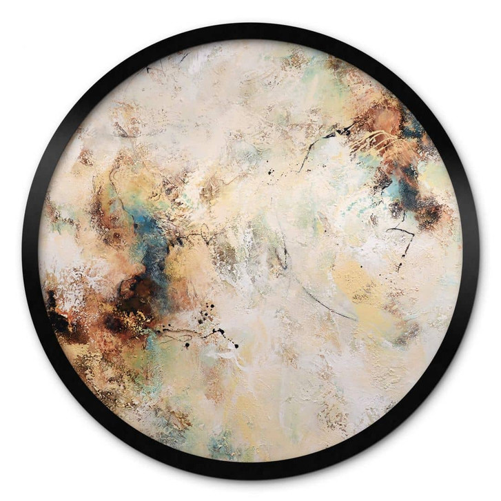 Poster Fedrau - Harmonie | Abstrakte Kunst - Rund - WA485817