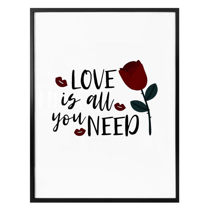Poster Love is all you need - WA307580