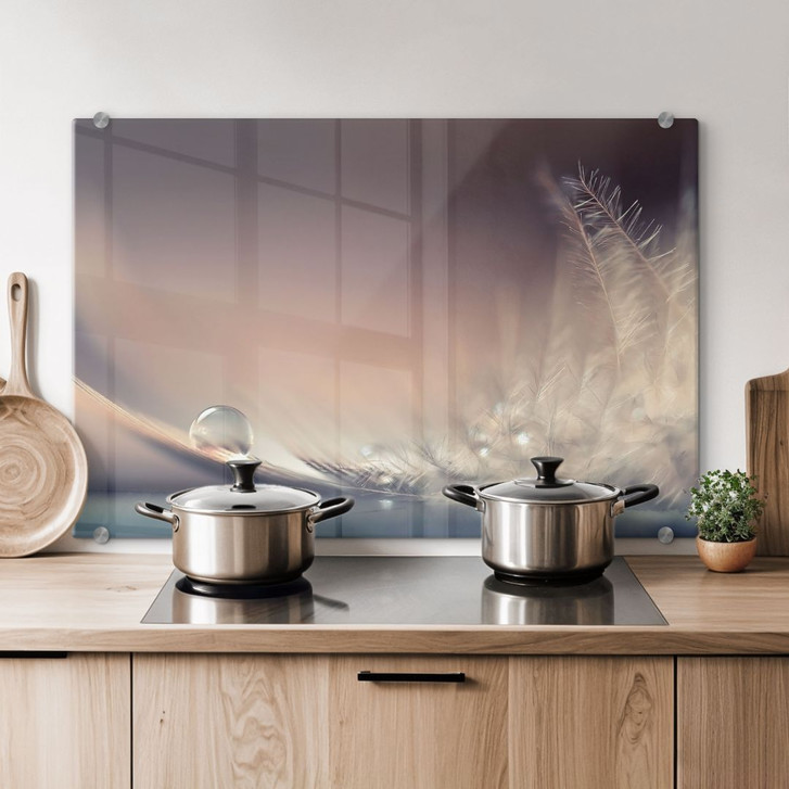 Spritzschutz Story of a Waterdrop | Pure Schönheit einer Feder - Dmitry - WA486061