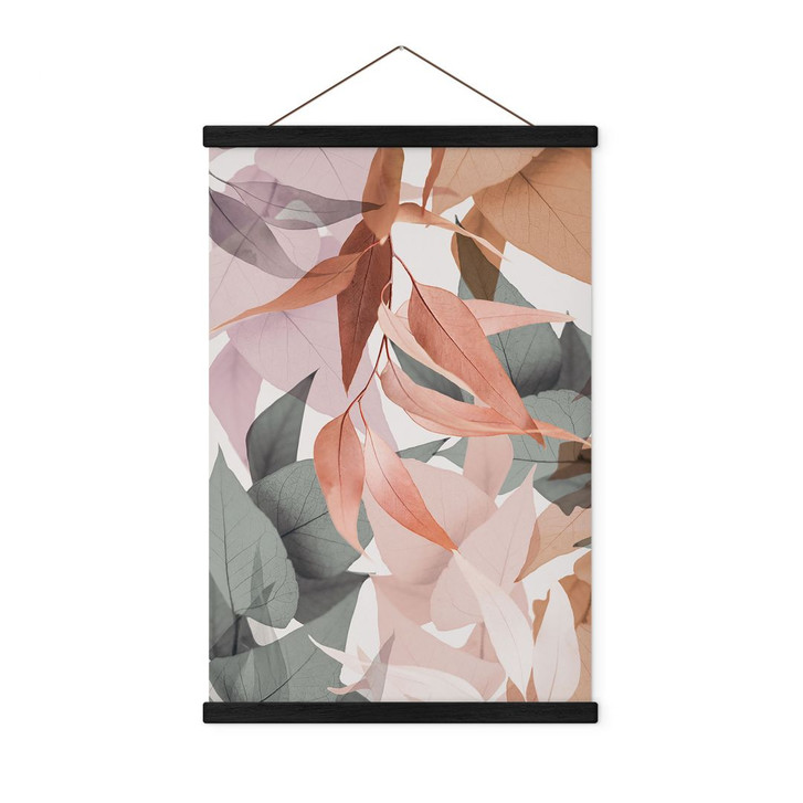 Stoffbild Bunte Eukalyptusblätter - Sisi & Seb - WA429599