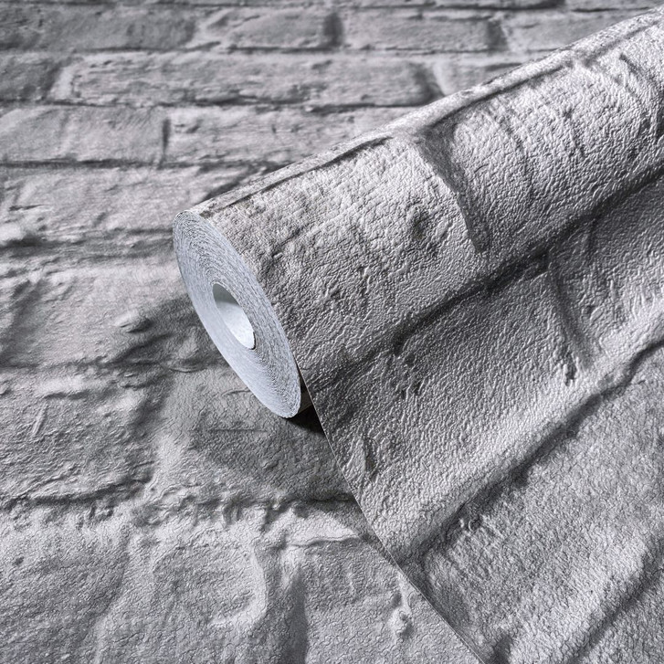 Vliestapete in 3D Steinoptik braun Steinoptik - WA450452