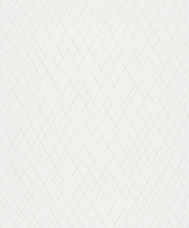 Vliestapete mit geometrischen Rauten weiss Grafisch - WA451359