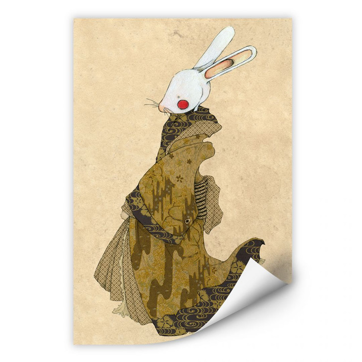 Wallprint Loske - Geisha Kaninchen 02 - WA186097
