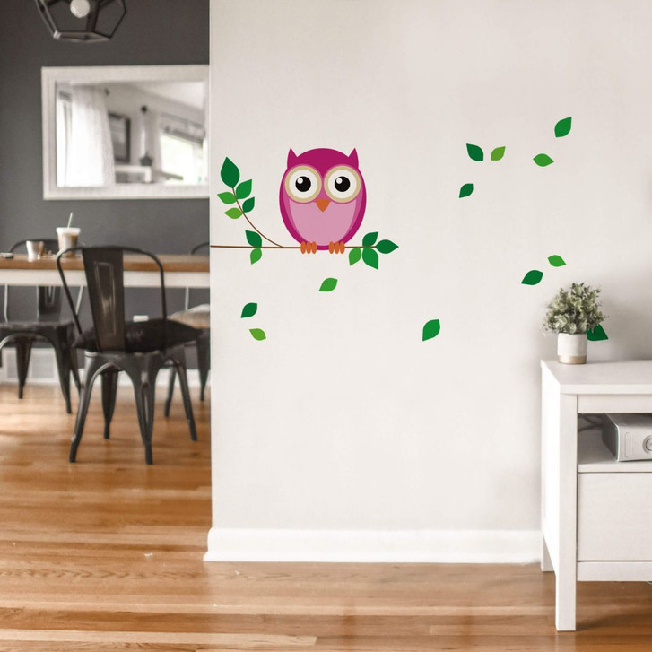 Wandsticker Frau Eule - WA200389