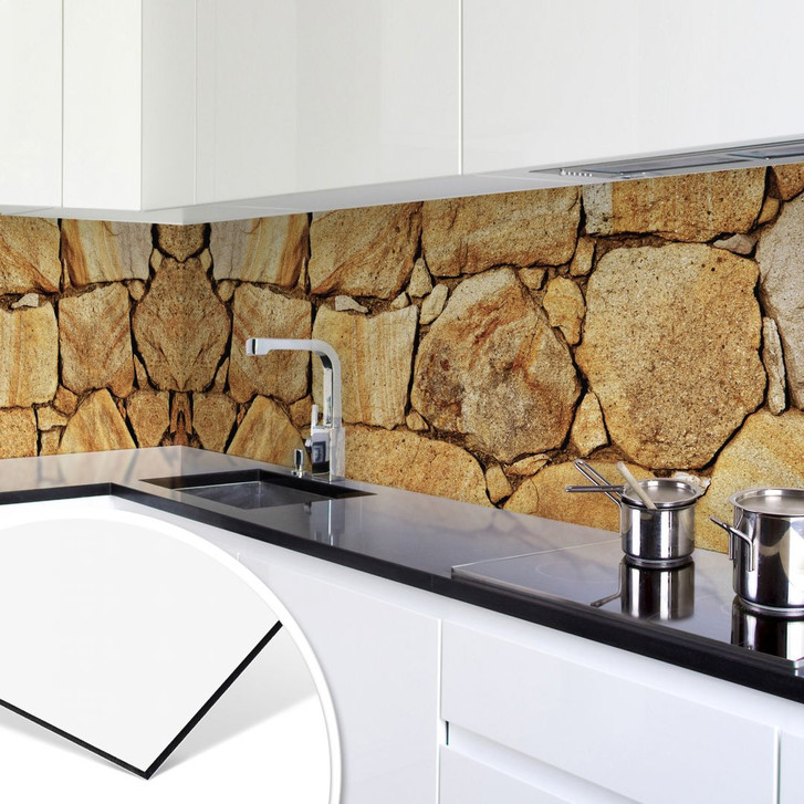 Küchenrückwand - Alu-Dibond - Mauer 03 - WA134504