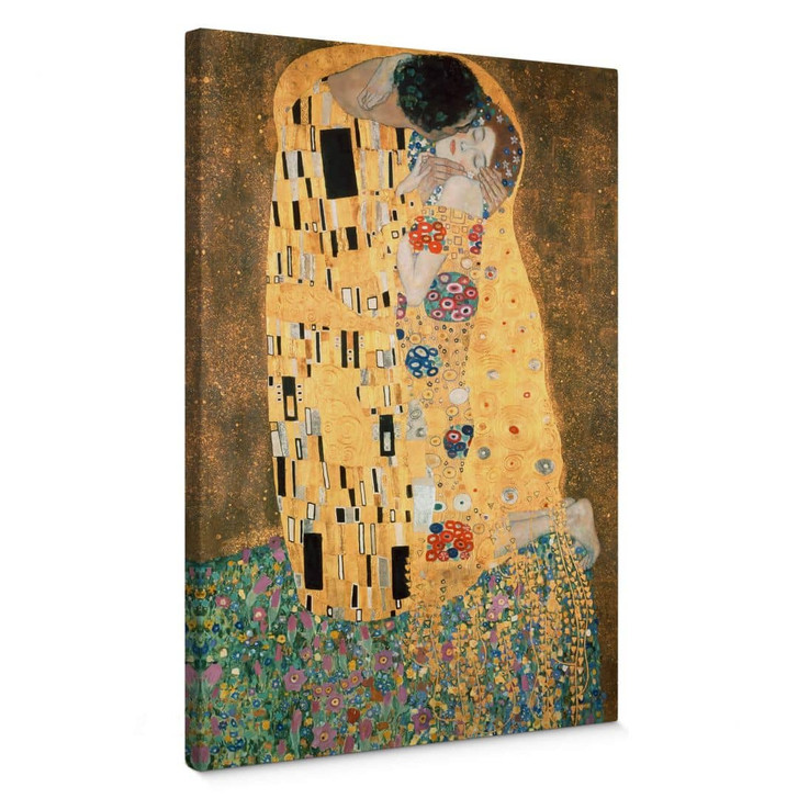 Leinwandbild Kunstdruck Klimt - Der Kuss - WA405397