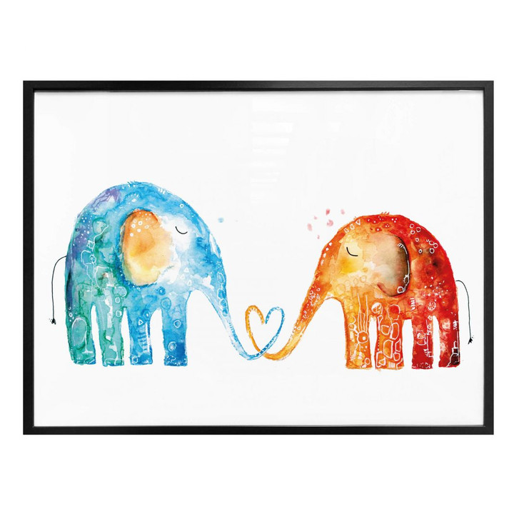 Poster Hagenmeyer - Elefantenliebe - WA247619