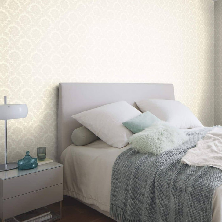 Rasch Vliestapete, Mustertapete Trianon XIII perlweiss - WA339303