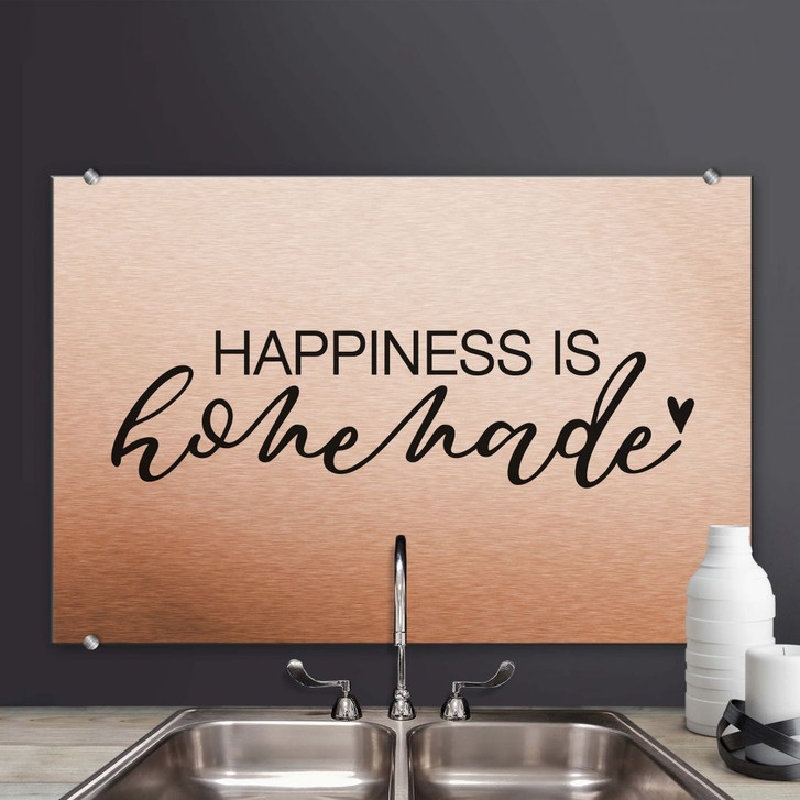 Spritzschutz - Happiness is homemade - WA250000