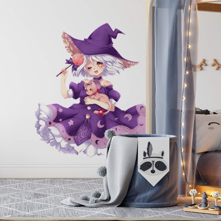 Wandtattoo La Doll Blanche - Little Witch - WA213675