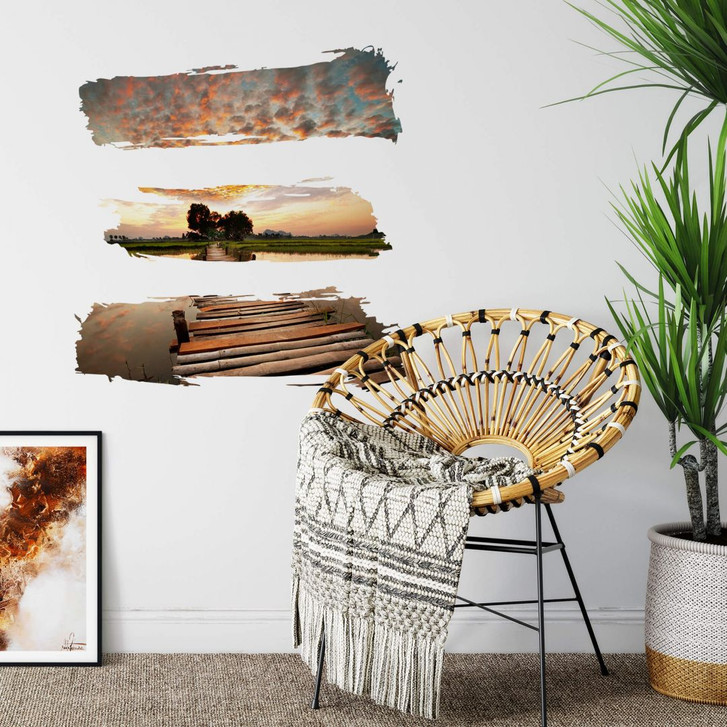 Wandtattoo To the other side Anstrich 3-teilig - WA301737