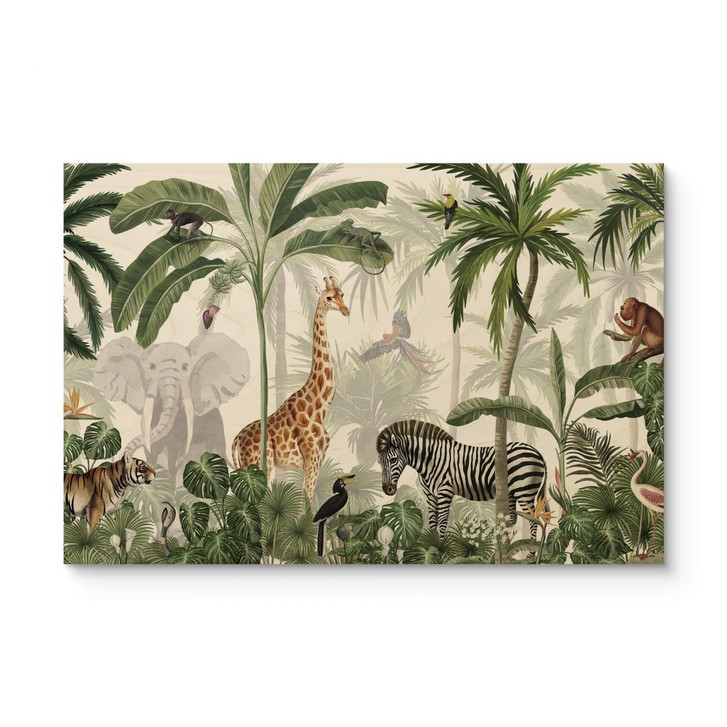 Holzbild Kikki Belle - Dschungel Jive - WA355269