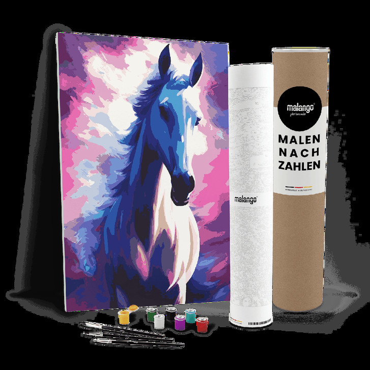 Malen nach Zahlen Leinwandbild - Pferd Penny - WA447170