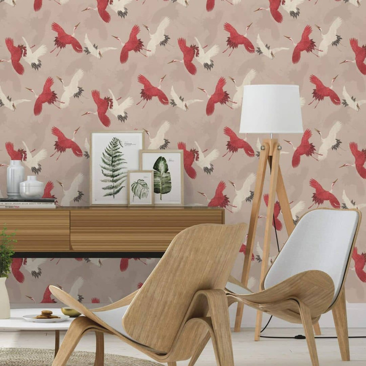 Rasch Vliestapete, Mustertapete Barbara Home Collection III warmbeige - WA409984