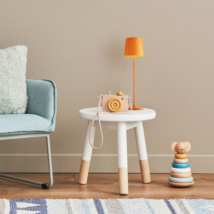 Tischleuchte Cosy, orange, 10 x 37 cm, Metall Tischlampe - WA439068