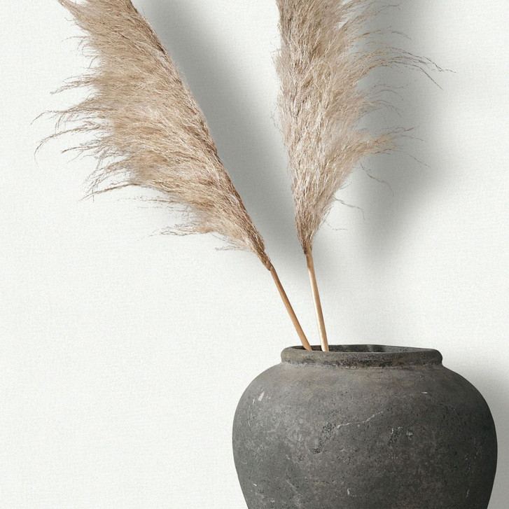 Vliestapete in Weiss Strukturiertes Textil Putzoptik Uni - WA450770