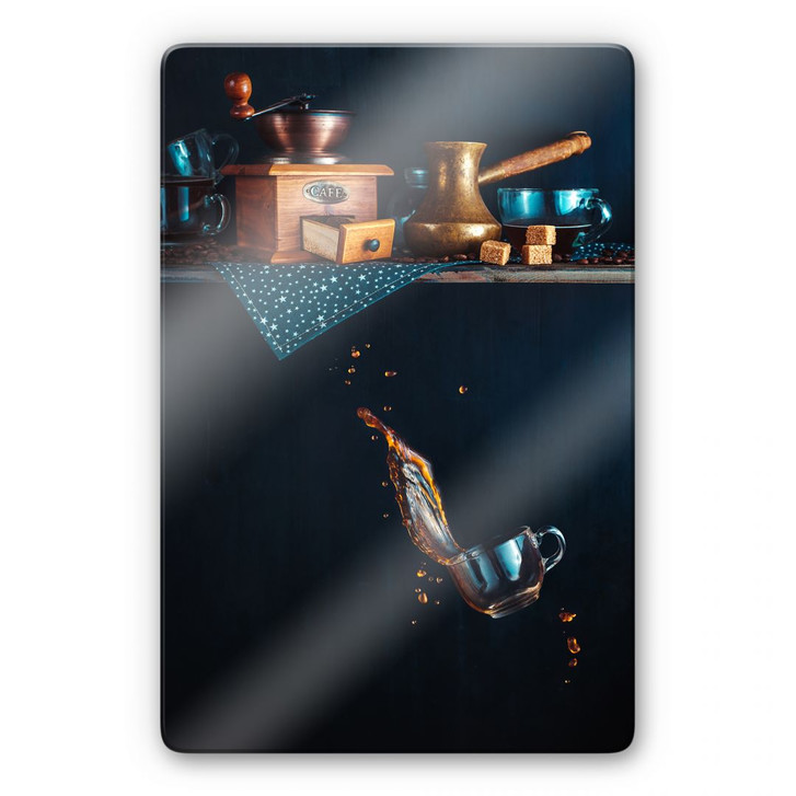 Glasbild Belenko - Coffee from the top - WA120725