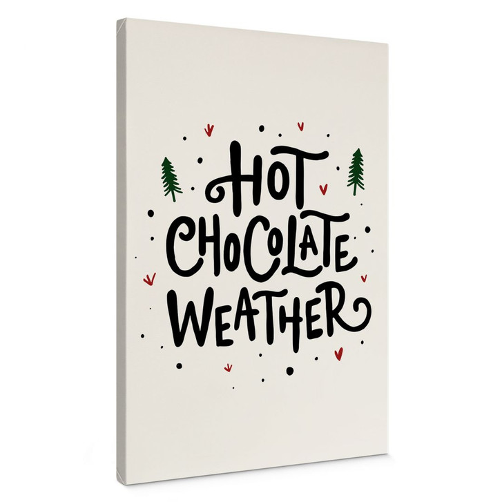Leinwandbild Hot Chocolate Christmas Print - Soley - WA496240