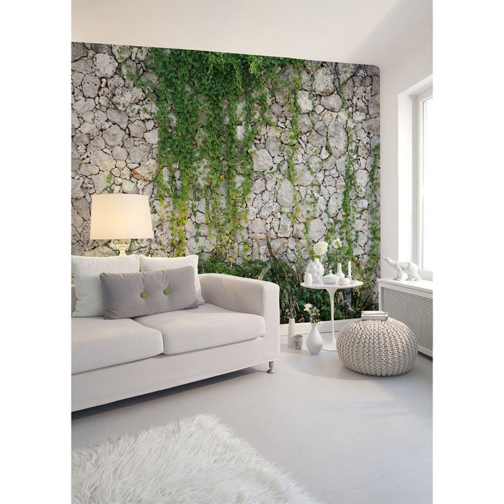 Livingwalls Fototapete Designwalls Stone wall in Steinoptik - WA296411