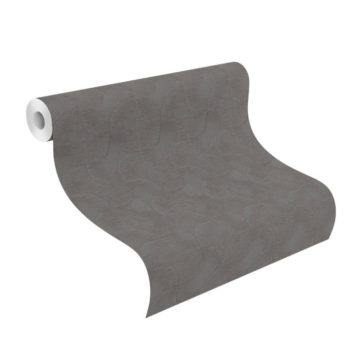 Mustertapete, Vliestapete Sky Lounge grau 10.00 x 1.06 m - WA428759