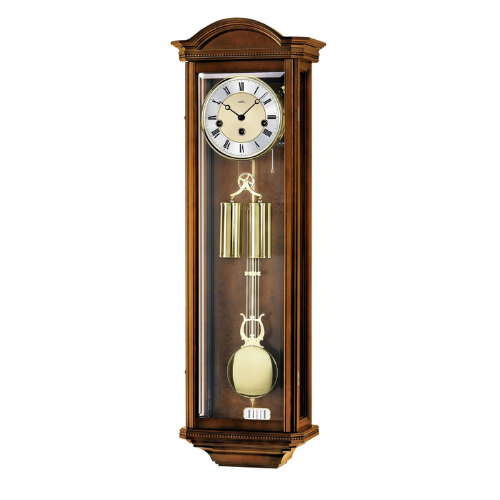 Regulator Massivholzgehäuse Nussbaumlackiert - UG100957