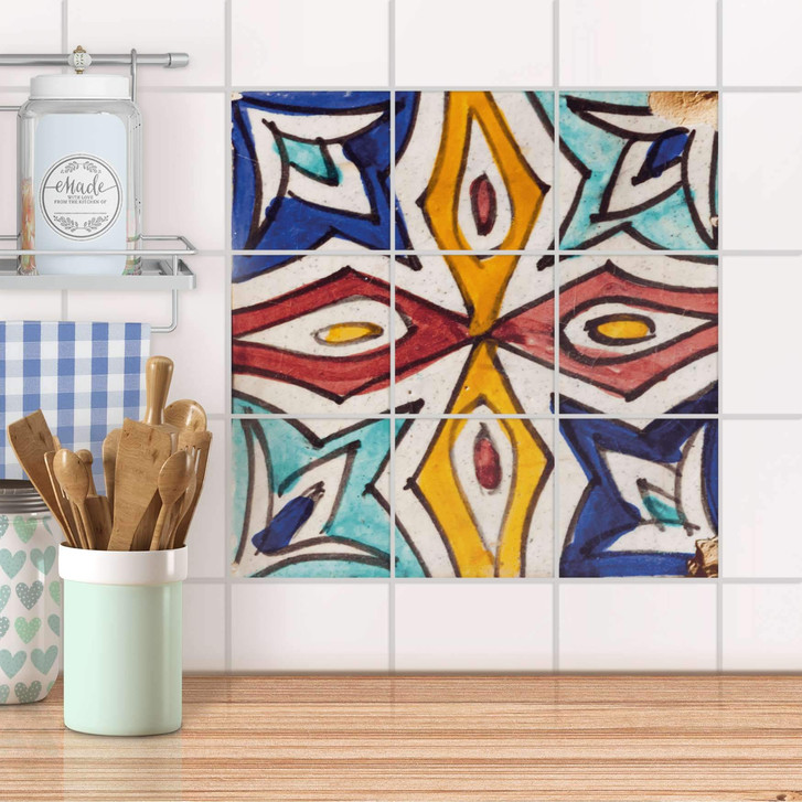 Klebefliesen - Spanish Tile 4 - 9er Set - CR108094