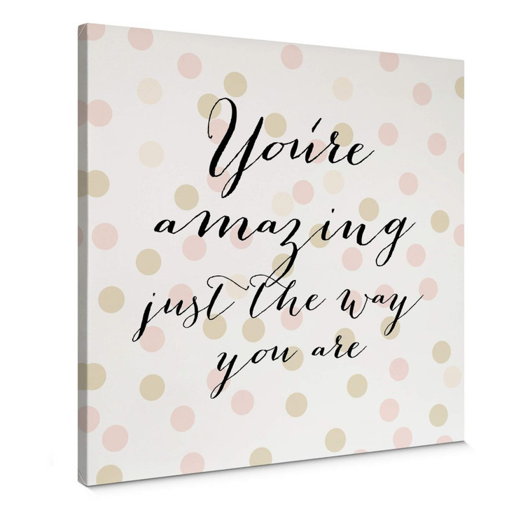 Leinwandbild Confetti & Cream - You are amazing - WA361175