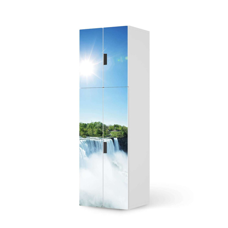 Möbelfolie IKEA Stuva / Malad - 2 grosse Türen und 2 kleine Türen - Niagara Falls - CR118690