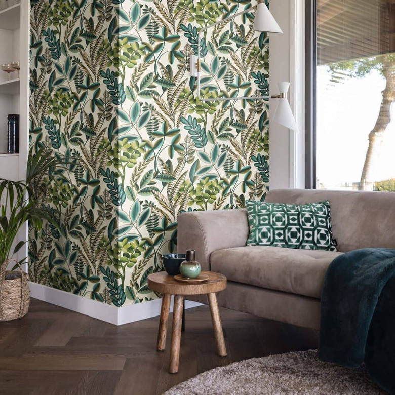 Botanisch behang Spring Frost | voor klein en groot Botanisch behang Spring Frost | voor klein en groot