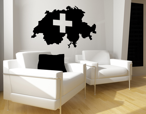 Wandtattoo Schweiz