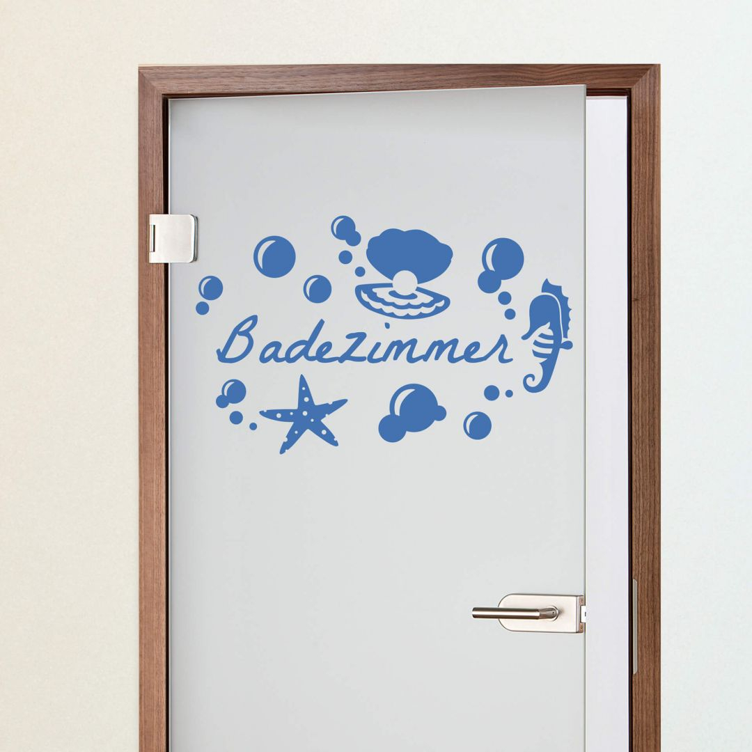 Wandtattoo Badezimmer 02 - trenddeko.ch