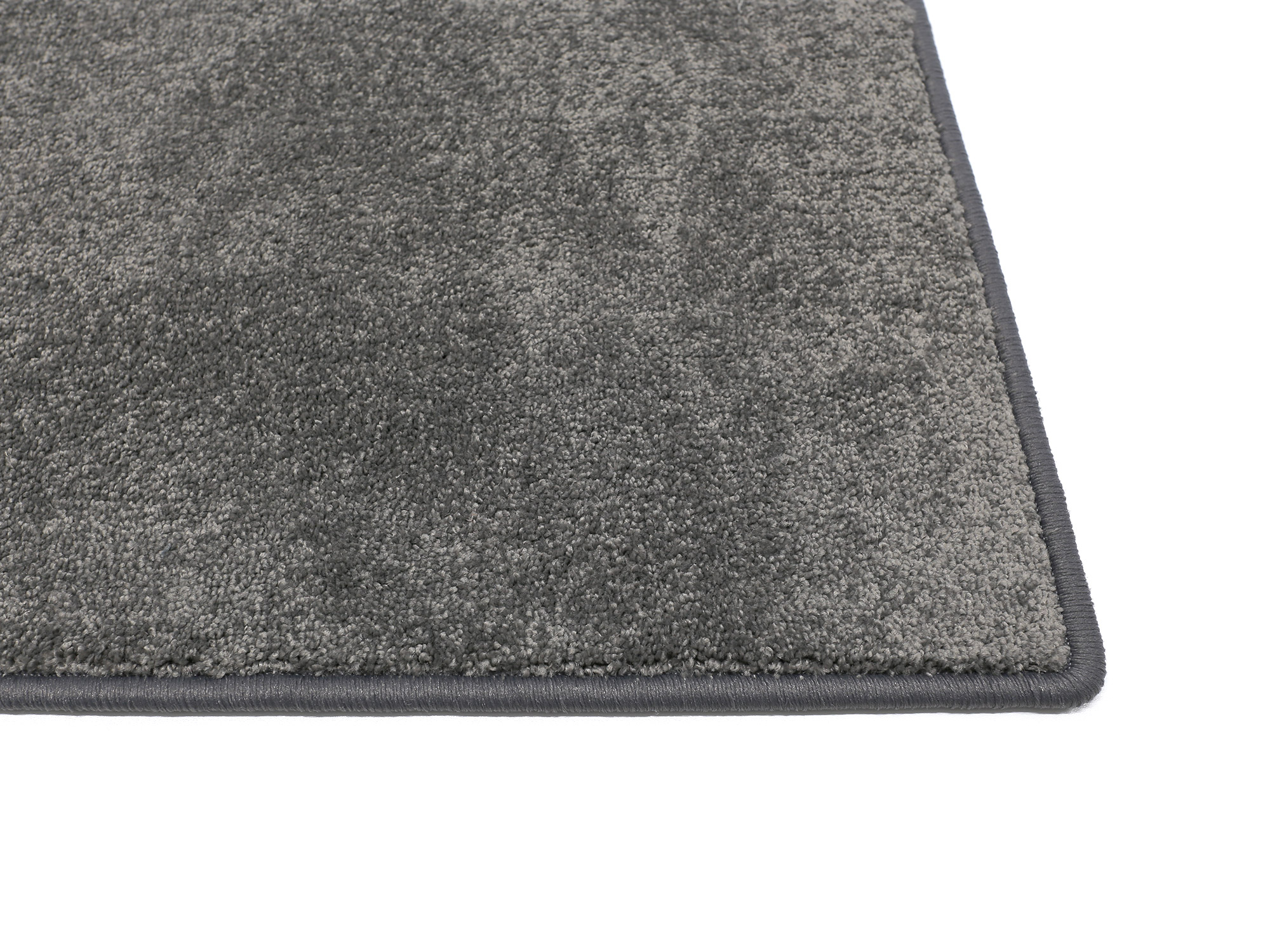 Nassau Softflor Kettelteppich Wunschmass in dunkelgrau
