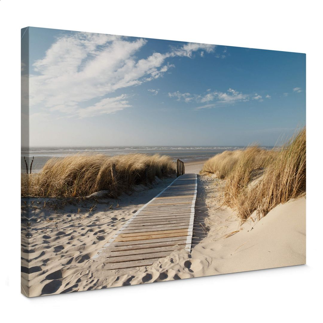 Leinwandbild - An der Ostsee