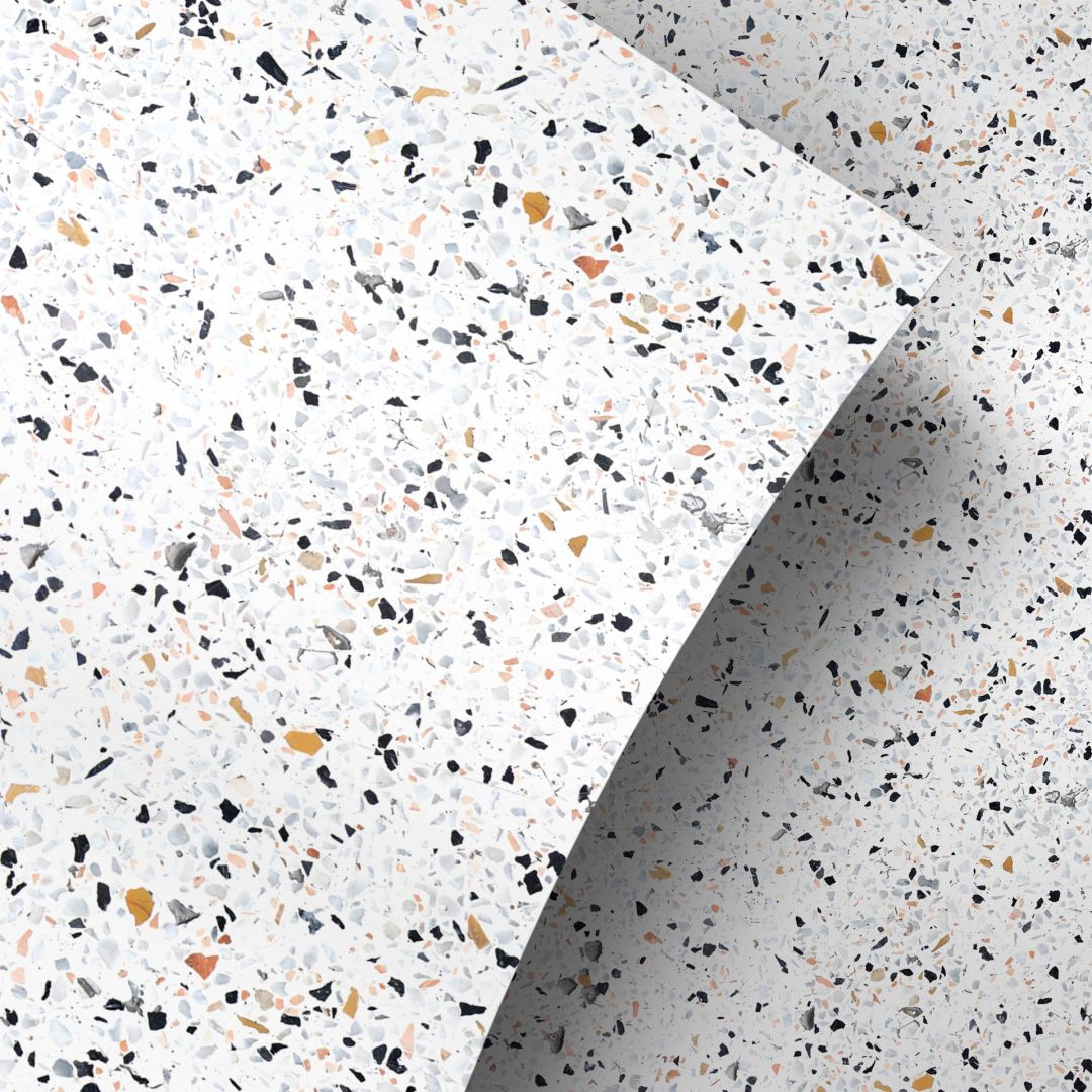 Möbelfolie, Dekofolie - abwischbar - Terrazzo
