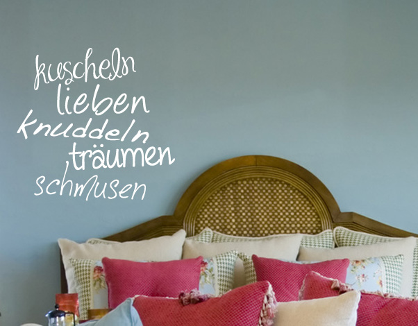 Wandtattoo Kuscheln&more