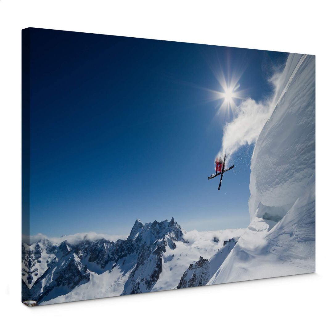 Leinwandbild Tristan - Wintersport