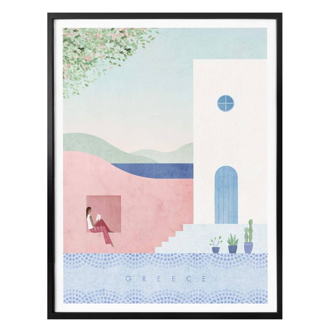 Poster Rivers - Griechenland